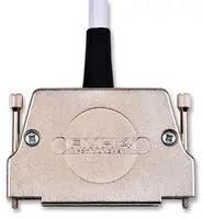 D SUB BACKSHELL, 180DEG, DC, ZINC 172704-0185
