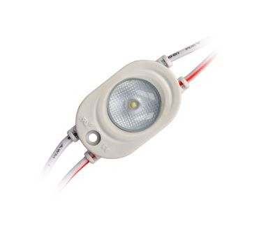 LED module 12V 1W 95lm 170° 6500K IP65, 1x SMD2835 OSRAM LED, 7 year warranty, LED line 243400 5901583243400