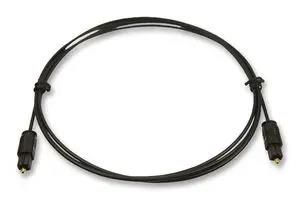 OPTICAL CABLE, AUDIO PLUG, GOLD, 1.5M FM65115