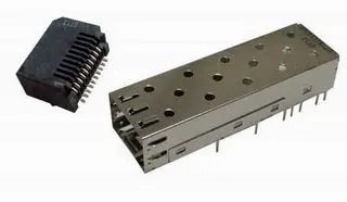 PLUGGABLE CONN, SFP, 2X1, PRESS FIT 1658391-1