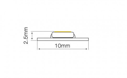 LED strip 12V 21W/m 1700lm/m 6500K IP20 cool white SMD2216 300LED/m LED line 246333-1 5901583246333