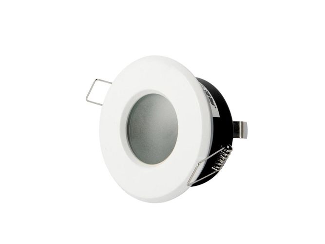 LED line downlight waterproof round die cast aluminium white 245428 5901583245428