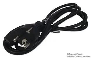 POWER CORD, CEE 7/7-IEC C13, 8.166FT 2111H 10 C3
