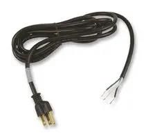POWER CORD, NEMA 5/15P-FREE END, 9FT 17419 10 B1