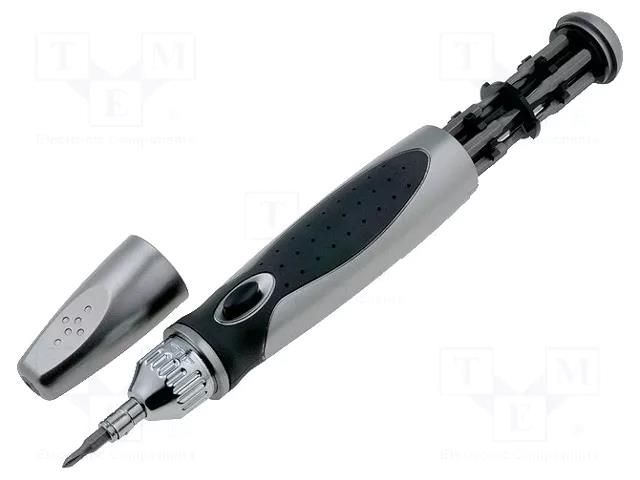 Kit: screwdriver bits; 11pcs; Phillips,slot,Torx® GOLDTOOL GT-145