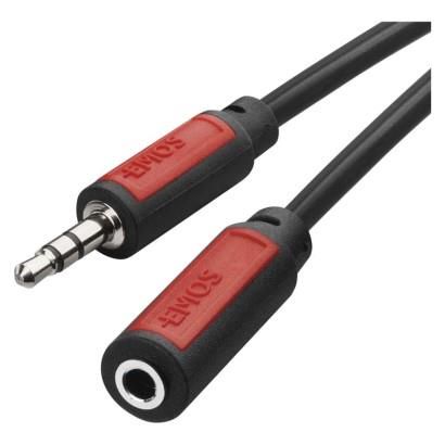 JACK cable 3,5mm Stereo/Male - 3,5mm Stereo/Female 5m, EMOS SM5105