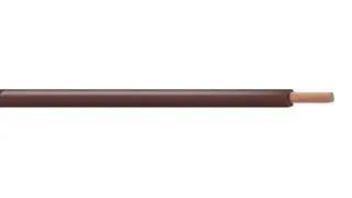 FLEX WIRE, H05V-K, 1MM2, BROWN, 100M PP000466