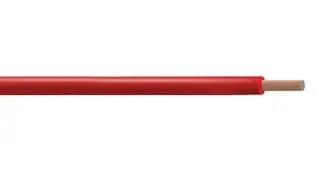 FLEX WIRE, H05V-K, 1MM2, RED, 100M PP000476