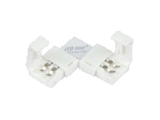 LED line COB strip CLICK CONNECTOR angular 8 mm 2 PIN Type L 246562 5901583246562