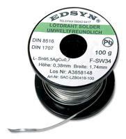 SOLDER, TAPE, 95/5 SN, 217DEG C, F-SW34 SAC-LZB 0418