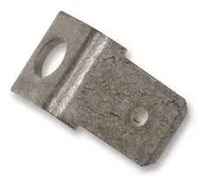 TERMINAL, PCB, 6.35MM, BRASS 42117-2