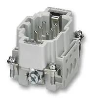 RECTANGULAR MALE INSERT, 6POS, SCREW 1648115