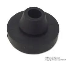 PUSH-ON FEET, THERMOPLAST, BLACK, 1.3MM TRPOF-12664