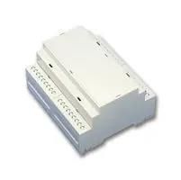 ENCLOSURE, DIN RAIL, 12POS, ABS/PC, GREY DMB4770