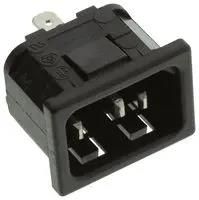 CONNECTOR, POWER ENTRY, PLUG, 15A, 250V 6ESRMC2