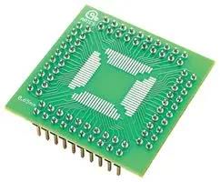 IC ADAPTOR, 64-QFP TO PGA, 2.54MM LCQT-QFP0.65-64