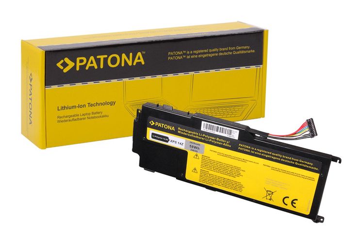 PATONA Battery f. Dell XPS 14Z XPS 14Z 14Z Ultrabook 14Z-L412x 14Z-L412z L412x, PATONA 2483 4055655180986