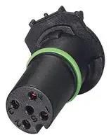 SENSOR CONNECTOR, M12, RCPT, 4POS, PCB 1439942
