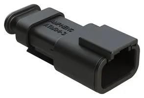AUTOMOTIVE HOUSING, RCPT, 3POS, 7.5A ATM04-3P-SR01BK