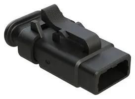 AUTOMOTIVE HOUSING, PLUG, 3POS, 7.5A ATM06-3S-SR01BK