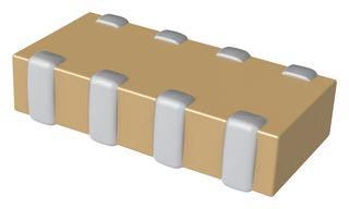 CAP ARRAY, 0.012UF, 4ELEMENT, 100V, 0612 CA064X123J1RACAUTO