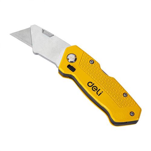 Utility Knife Deli Tools EDL006Z (yellow), Deli Tools EDL006Z