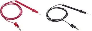 TEST LEAD SET, BLK/RED, 1.21M, 1.2KV, 5A 6235