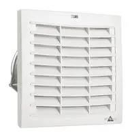 EXIT FILTER GRILL W/FLAP, GREY, IP54 11872.0-00