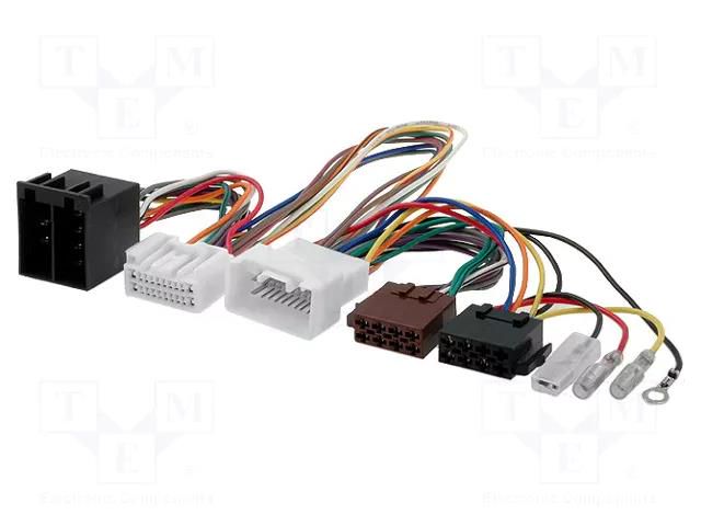 Cable for THB, Parrot hands free kit; Citroën,Mitsubishi 4CARMEDIA HF-59310