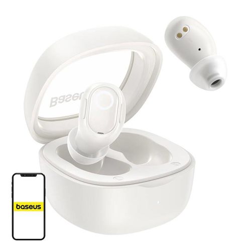 Wireless headphones Baseus Bowie WM02 TWS, Bluetooth 5.0 (white), Baseus NGTW180002