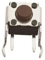 TACTILE SWITCH, SPST-NO, 0.05A, 12V, THD MC32834
