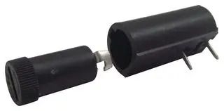 FUSE HOLDER, PCB, HORIZONTAL, 250V, 6.3A HTC-50M