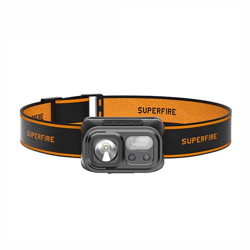 Superfire HL23 headlamp flashlight, 220 lm, USB-C, powerbank, Superfire HL23