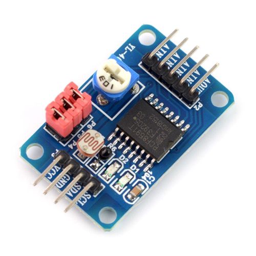 PCF8591 - A/D and D/A converter, 8-bit I2C v2 MOD-02632 5904422359164