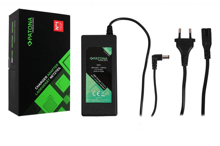 PATONA Premium Charger 19,5V 4,62A 90W f. Dell Inspiron E1405 E1505 E1705, PATONA 2563 4055655207133