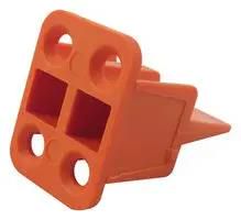 WEDGE LOCK, PBT GF, 4POS PLUG WP-4S