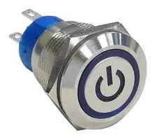 VANDAL RESISTANT SW, DPST, 3A, 250VAC AV1921P612Q04