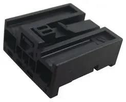 RECEPTACLE HOUSING, 5POS, PBT GF, BLACK 1379217-3
