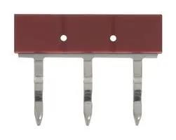 SHORT BAR, I/O RELAY, 6.2MM, 3P, RED PYDN-6.2-030R