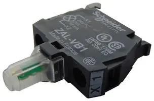 LIGHT BLOCK, 24V, WHITE, SCREW CLAMP ZALVB1
