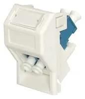 FIBRE OPTIC 45DEG ADAPTER, LC DUPLEX OL645WH