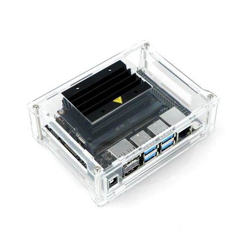 Acrylic case for Nvidia Jetson Nano - transparent - Waveshare 16566 WSR-15135 5904422323325