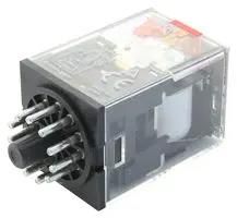 POWER RELAY, 3PDT, 10A, 250VAC, SOCKET MKS3PIN-5 AC230 BY OMZ