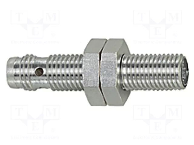 Sensor: inductive; OUT: PNP / NO; 0÷2.4mm; 10÷30VDC; M8; IP67; 100mA IFM ELECTRONIC IE5338