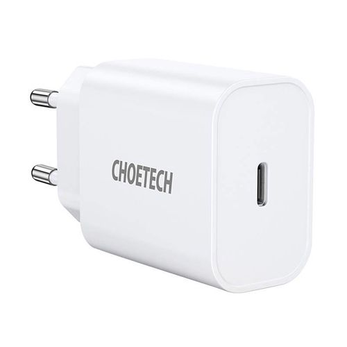 Mains charger Choetech Q5004 EU USB-C, 20W (white), Choetech Q5004 EU