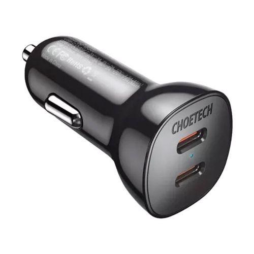 Car charger Choetech TC0008 40W 2x USB-C, Choetech TC0008-V2