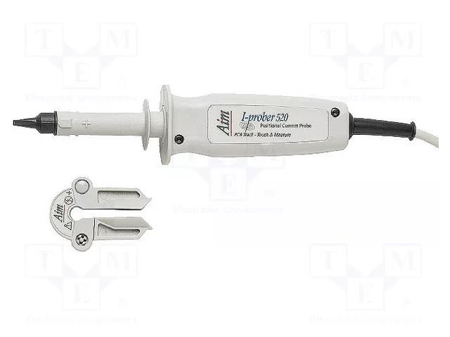 Probe: for oscilloscope; current; 5MHz; 300V; 1MΩ/30pF; <70ns; 2m AIM-TTI I-PROBER520