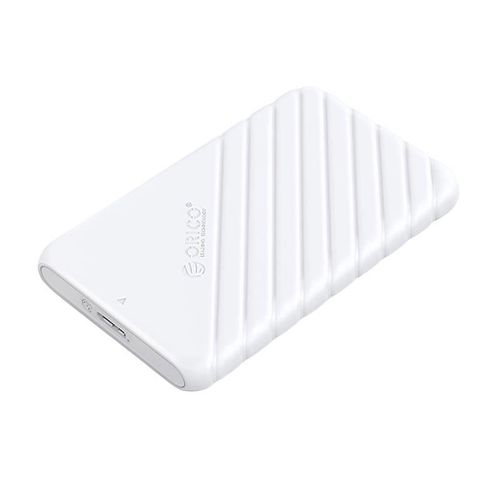 Orico 2.5' HDD / SSD Enclosure, 5 Gbps, USB 3.0 (White), Orico 25PW1-U3-WH-EP