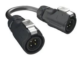 CABLE ASSY, 4P CIR PLUG-PLUG, 3M MRDBM04CBPC00