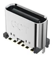 USB CONN, RCPT, 24P6C, SMT/TH, 0.7MM USB4140-GF-0070-C.